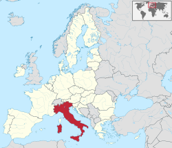 Italy in European Union.svg