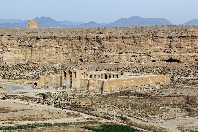 The Izadkhast caravanserai (early 17th century), Fars Province, Iran