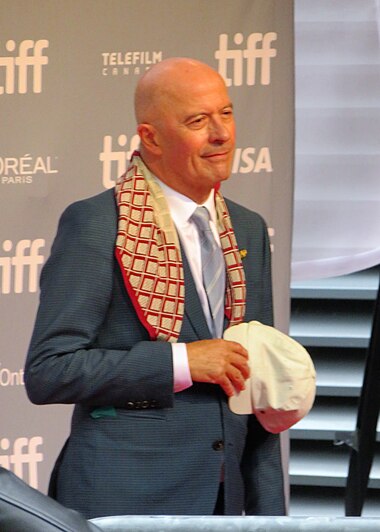 Jacques Audiard at the press conference of Sisters Brothers, 2018 Toronto Film Festival (44070761784).jpg