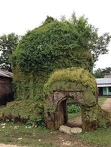 Stone structures in the Jaintaswari Estate. Jaintiaswari Bari 7.jpg