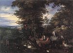 Thumbnail for File:Jan Brueghel (I) - Adam and Eve in the Garden of Eden - WGA03584.jpg
