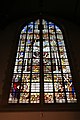 English: The stained-glass window number 3 in the Sint Janskerk at Gouda, Netherlands: "The maiden of Dordrecht"