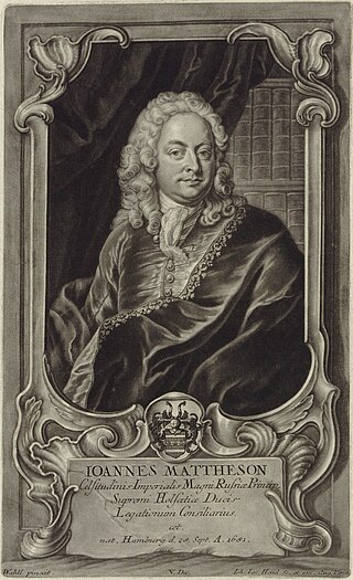 <span class="mw-page-title-main">Johann Mattheson</span> German composer