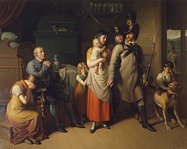 Der Abschied des Landwehrmannes (1813), Vienne, musée d'histoire militaire