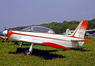 The prototype Jurca MJ-5 Sirocco exhibited at the 1965 Biggin Hill Air Fair at Biggin Hill Airport, Kent, in May 1965 Jurca MJ.5 Sirocco 01 F-PJSX BH 15.05.65 edited-3.jpg