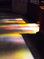 『光の交響曲』ケルン大聖堂のステンドグラスから注ぐ光 (2007年)