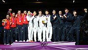 Thumbnail for Fencing at the 2012 Summer Olympics – Men's team sabre