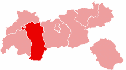Bezirk Imst location map