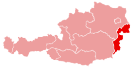Oberwart no estado de Burgenland