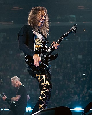 <span class="mw-page-title-main">Kirk Hammett</span> American guitarist (born 1962)