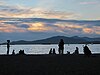 Kits Beach in mid-summer