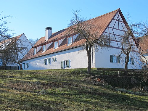 Ein denkmalgeschütztes Bauernhaus