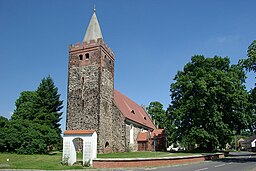 Church of Komptendorf, Brandenburg, Germany