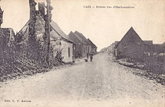 CAIX - Entrée rue d'Harbonnières