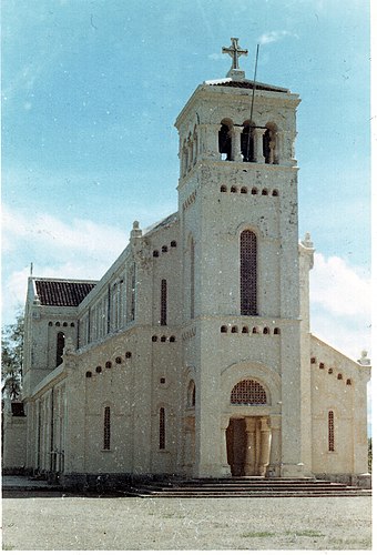 Church of Our Lady of La Vang, built in 1928 and destroyed in 1972 during the war