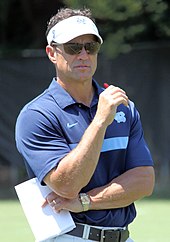 Larry Fedora led the Tar Heels from 2012-2018. In 2015 he led the Tar Heels to their first ACC Coastal Division title. Larry Fedora.jpg