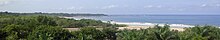 A panoramic view of Las Baulas National Marine Park and Playa Grande, located 2 km from downtown Tamarindo, Costa Rica Las Baulas National Marine Park Panorama 3 CRI 08 2009.jpg