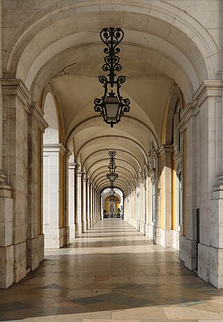 Aracades of Praça do Comércio