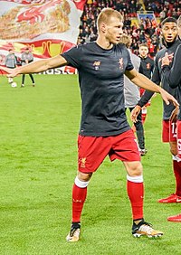 Клаван в 2017 году в форме Ливерпуля