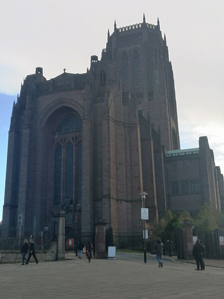 File:Liverpool Cathedral, from the front.jpg