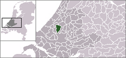Location of Pijnacker-Nootdorp