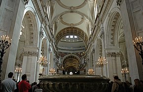 The nave of St. Paul's Cathedral