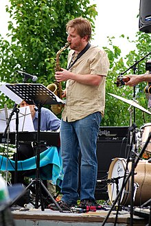 Stillman at the Red Hook Jazz Festival in 2013 Loren Stillman.jpg