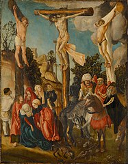 Lucas Cranach the Elder, Crucifixion, 1500-1501