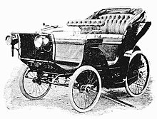 Lufbery 4 CV mit Wendegetriebe (1898)