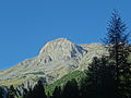 Petite Séolane ou Tête Ronde (2854 m) vue du sud