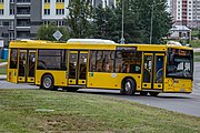 English: MAZ-203 bus. Minsk, Belarus Беларуская: Аўтобус МАЗ-203. Мінск, Беларусь Русский: Автобус МАЗ-203. Минск, Беларусь