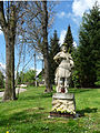 Čeština: Socha svatého Václava ve vsi Macourov, okres Havlíčkův Brod, kraj Vysočina. English: Statue of Saint Wenceslaus in the village of Macourov, Havlíčkův Brod District, Vysočina Region, Czech Republic.