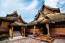 Dai-kansan kulttuurin buddhalainen temppeli.