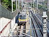 MRT-2 Train approaching Katipunan Station