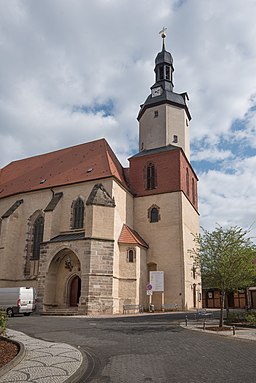Mansfeld, Lutherstraße, Kirche St. Georg 20170413 004