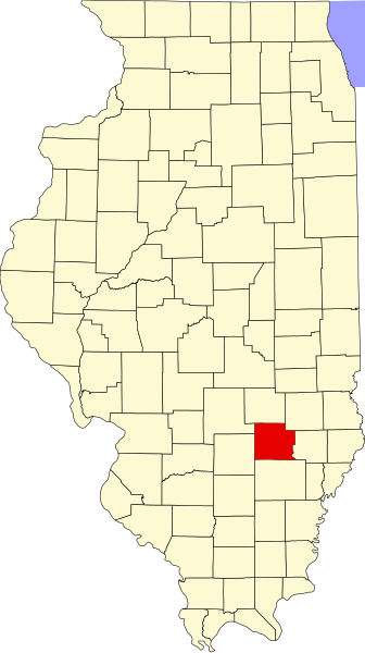 File:Map of Illinois highlighting Clay County.svg