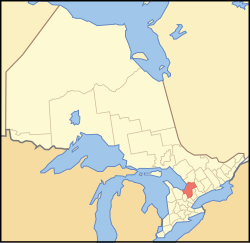 Simcoe County - Sijainti