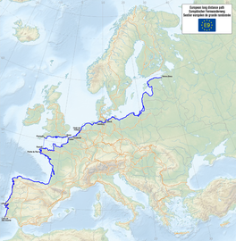 Map of the European Long Distance Path E9.png