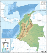 Carte de Colombie (soulagement) .svg