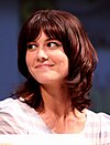 A photograph of Winstead at the San Diego Comic-Con in 2010