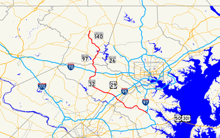 Maryland Route 32 State highway in Maryland, US