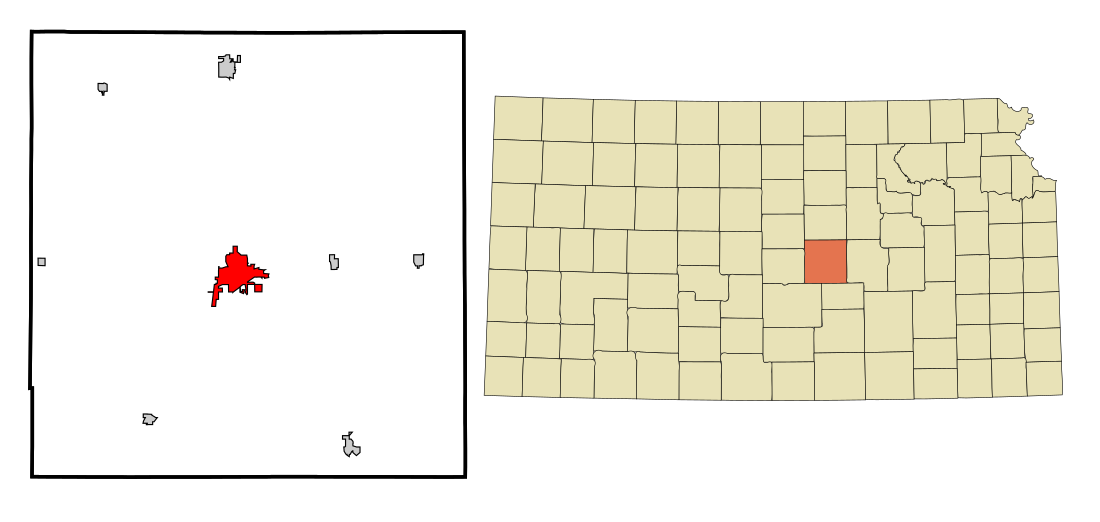 File:McPherson County Kansas Incorporated and Unincorporated areas McPherson Highlighted.svg