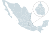 Mexico map, MX-DIF.svg