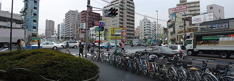 File:Minowa intersection - panoramio.jpg