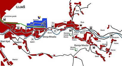 How to get to Misoča with public transit - About the place