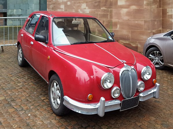 1994 Mitsuoka Viewt, inspired by the design of the Jaguar MK2