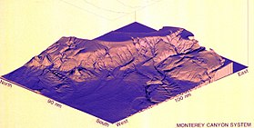 NOAA 3-D изображение каньона