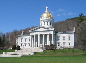 Seu del govern federal de Vermont, a Montpelier.