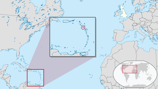 Location of  മോണ്ട്സെറാത്ത്  (circled in red)