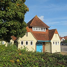 Mrs Howard Memorial Hall, opened 1906 Mrs Howard Memorial Hall, Letchworth.jpg